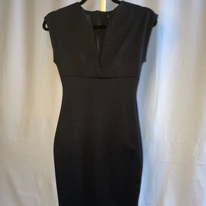 Sexy black fitted dress